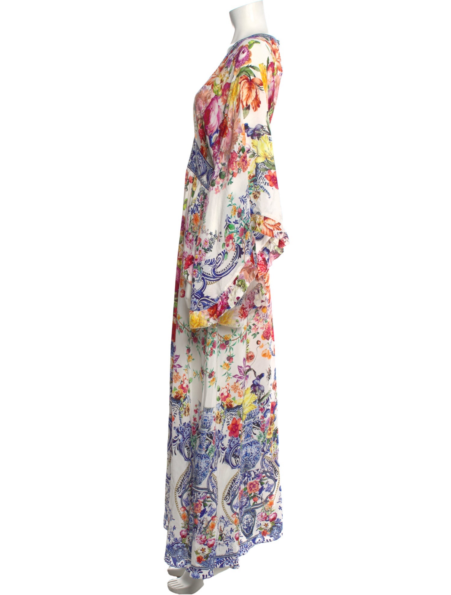 Camilla Silk Long Dress