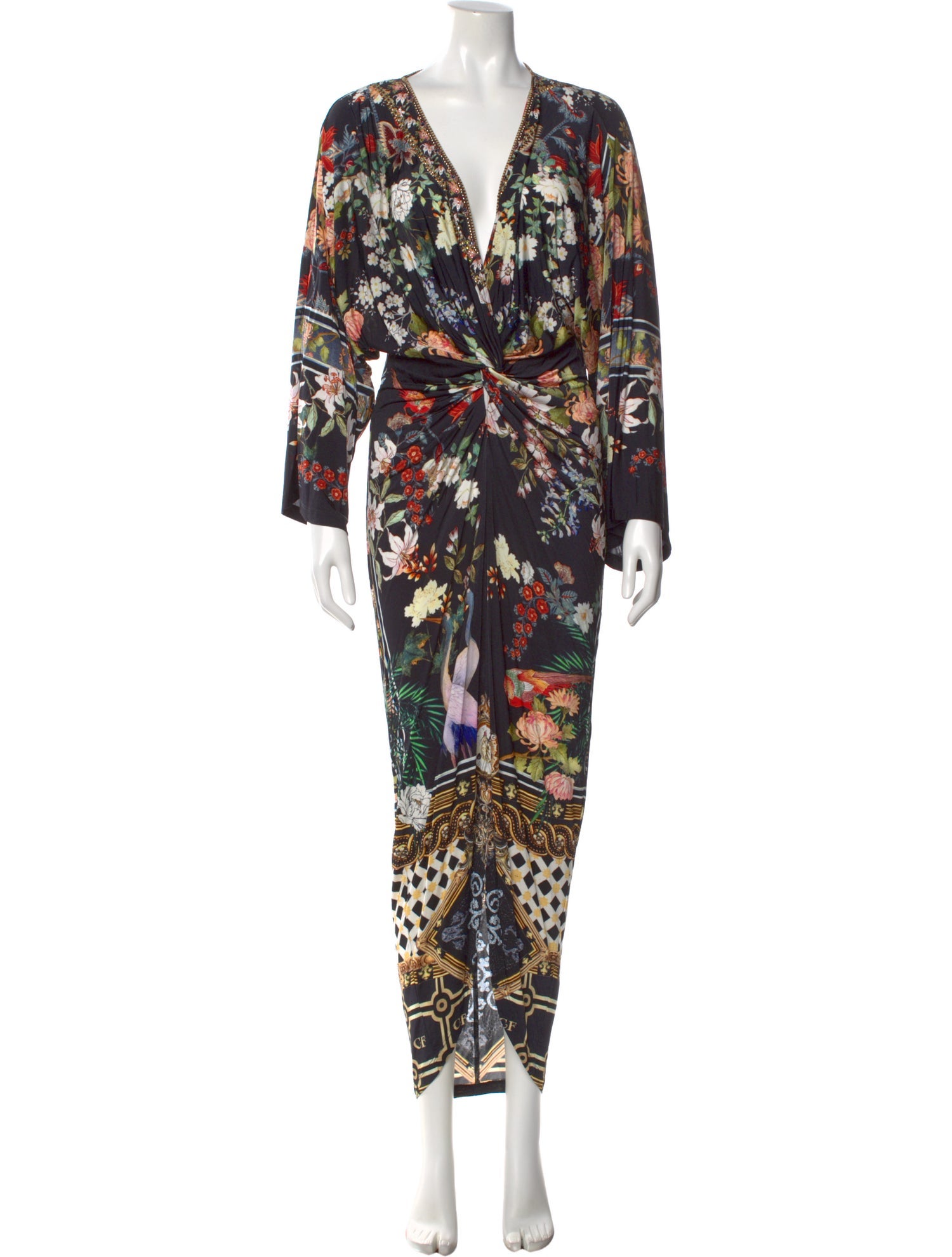 Camilla Floral Print Long Dress