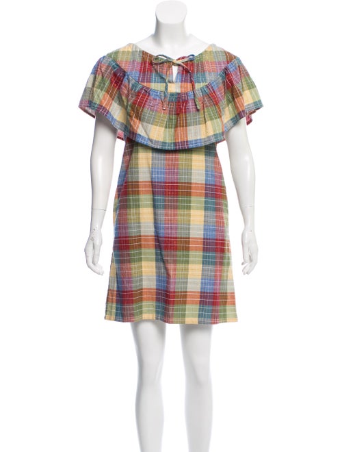 Ace & Jig Clifton Madras Dress w/ Tags Green