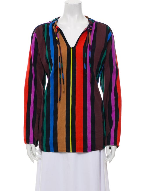 Ace & Jig Striped Long Sleeve Top Purple
