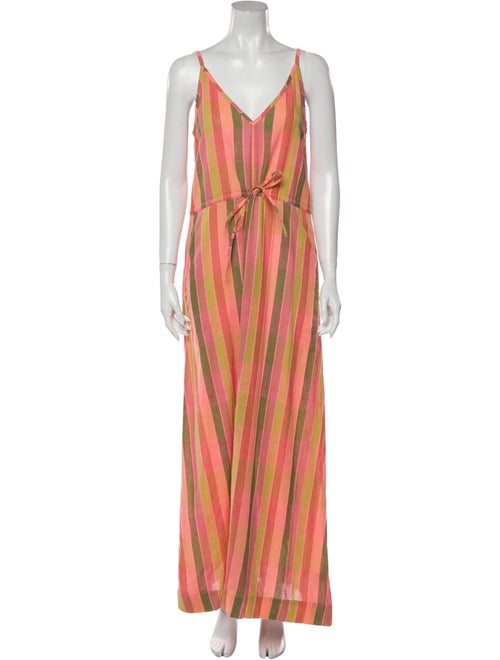 Ace & Jig Striped Long Dress w/ Tags Pink