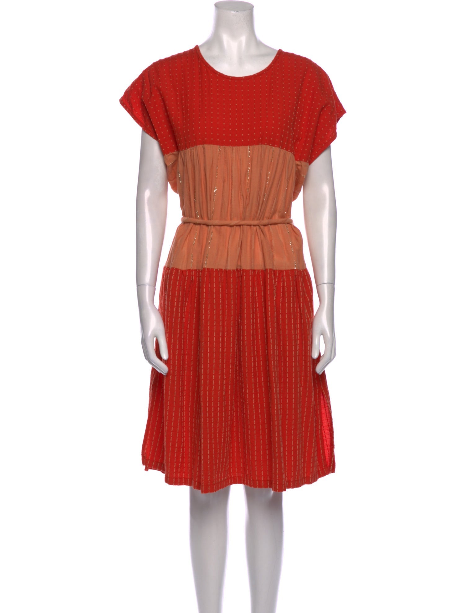 Ace & Jig Striped Midi Length Dress