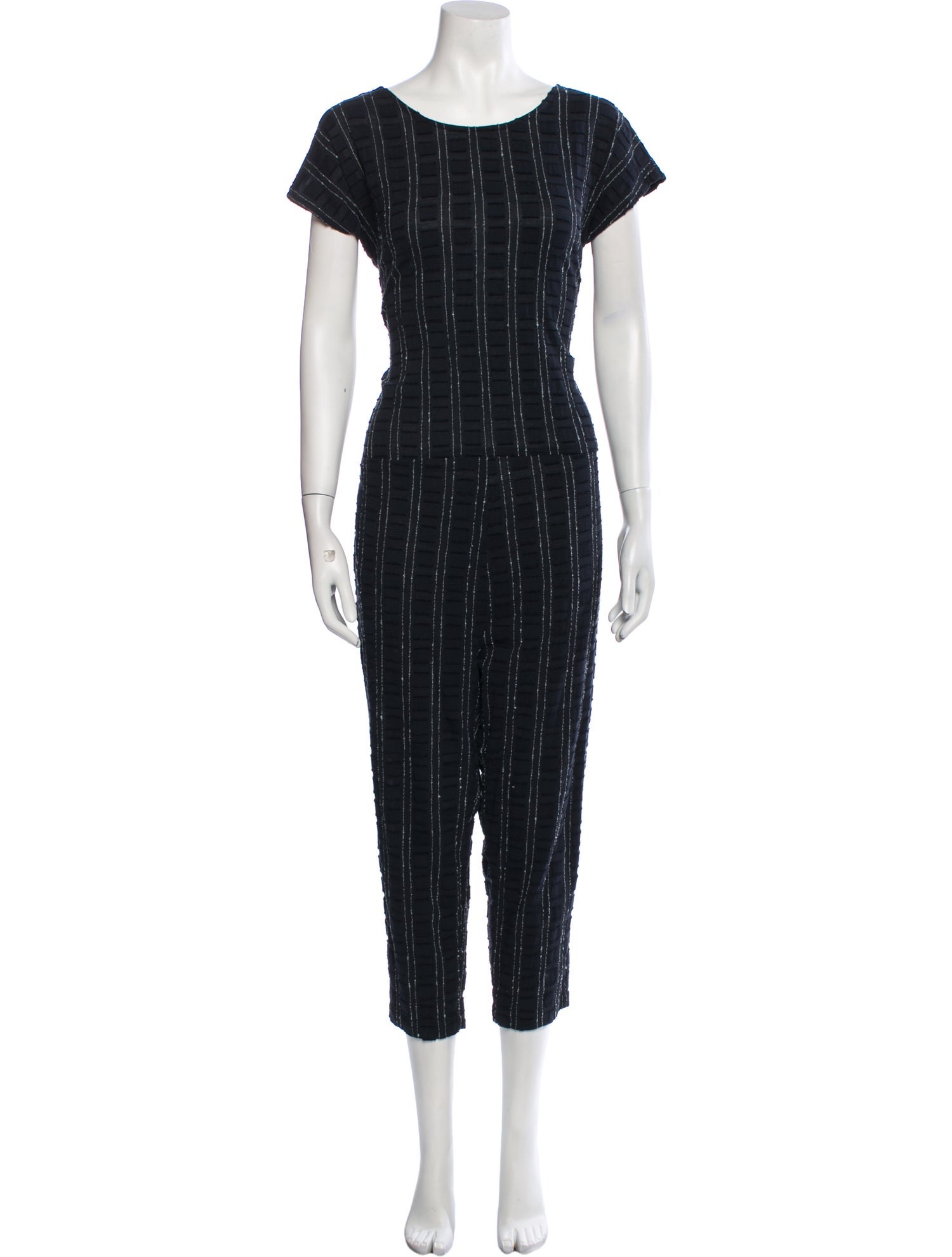Ace & Jig Striped Scoop Neck Jumpsuit