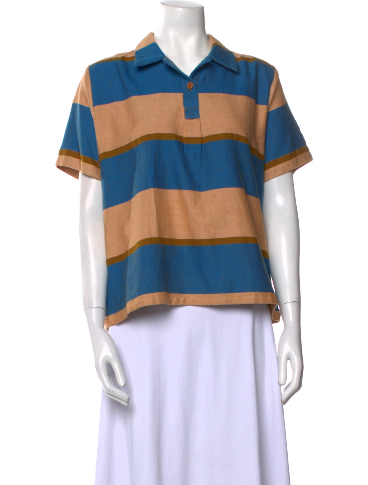 Ace & Jig Striped Short Sleeve Polo