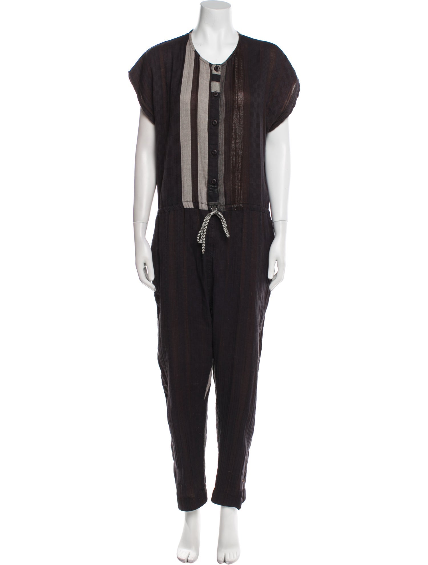 Ace & Jig Striped Crew Neck Jumpsuit