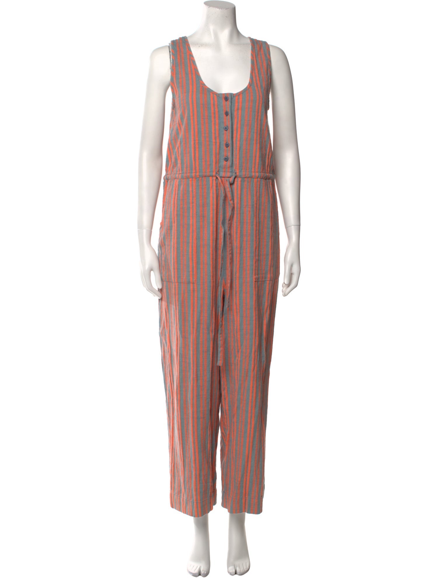 Ace & Jig Striped Scoop Neck Jumpsuit