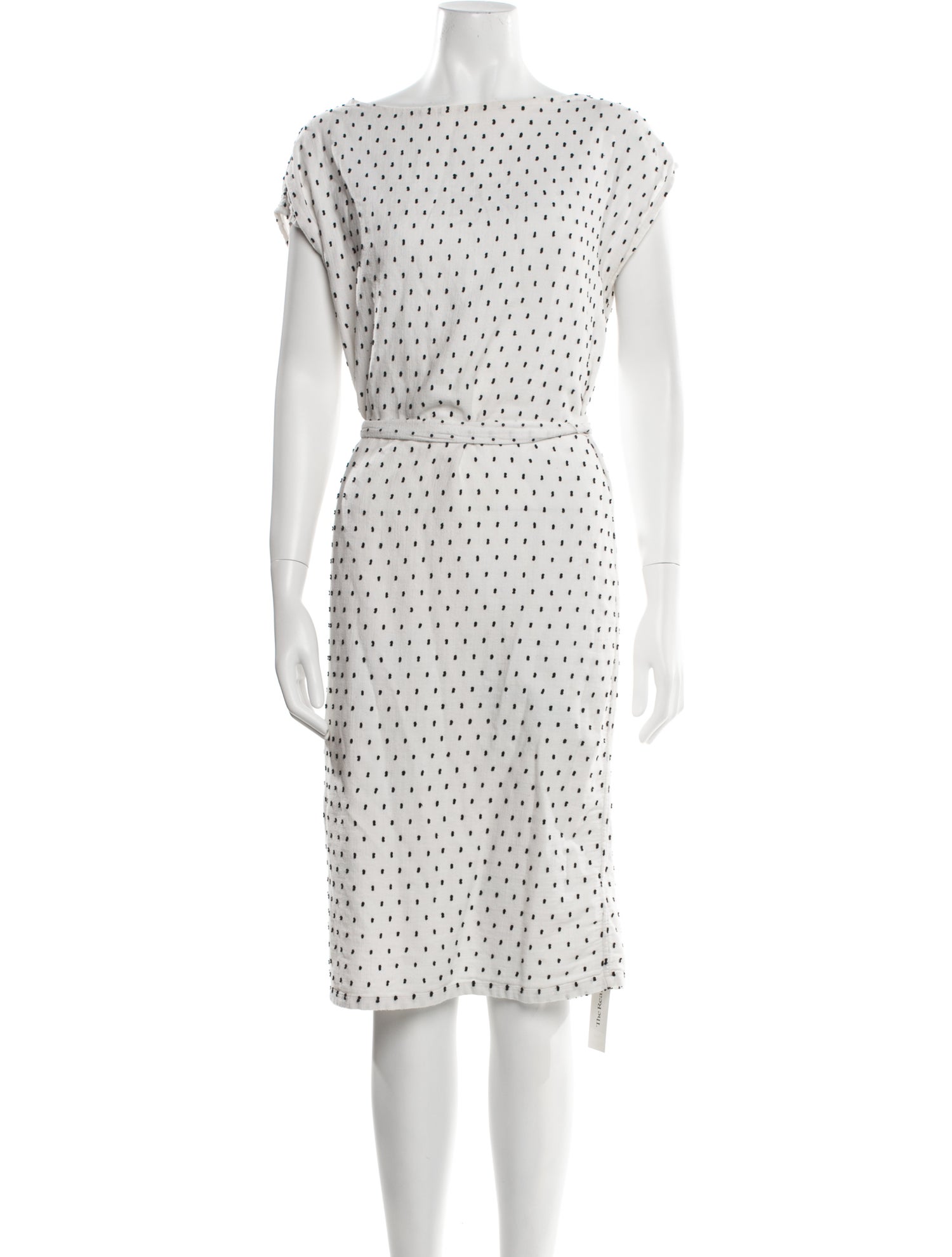 Ace & Jig Polka Dot Print Knee-Length Dress