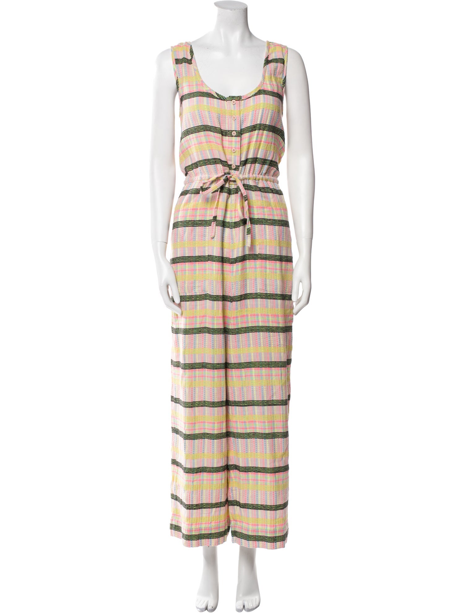 Ace & Jig Striped Scoop Neck Jumpsuit