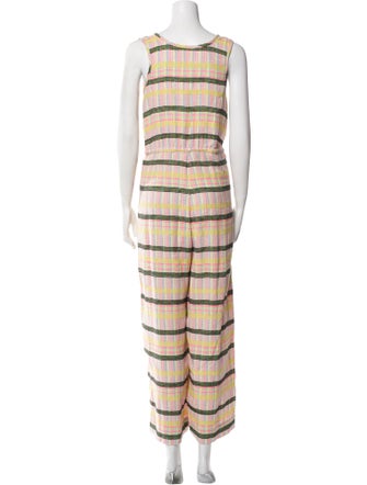 Ace & Jig Striped Scoop Neck Jumpsuit