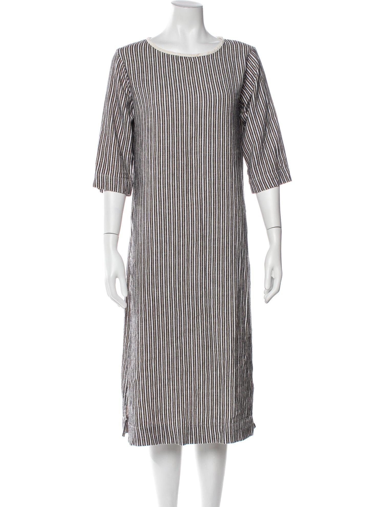 Ace & Jig Striped Midi Length Dress