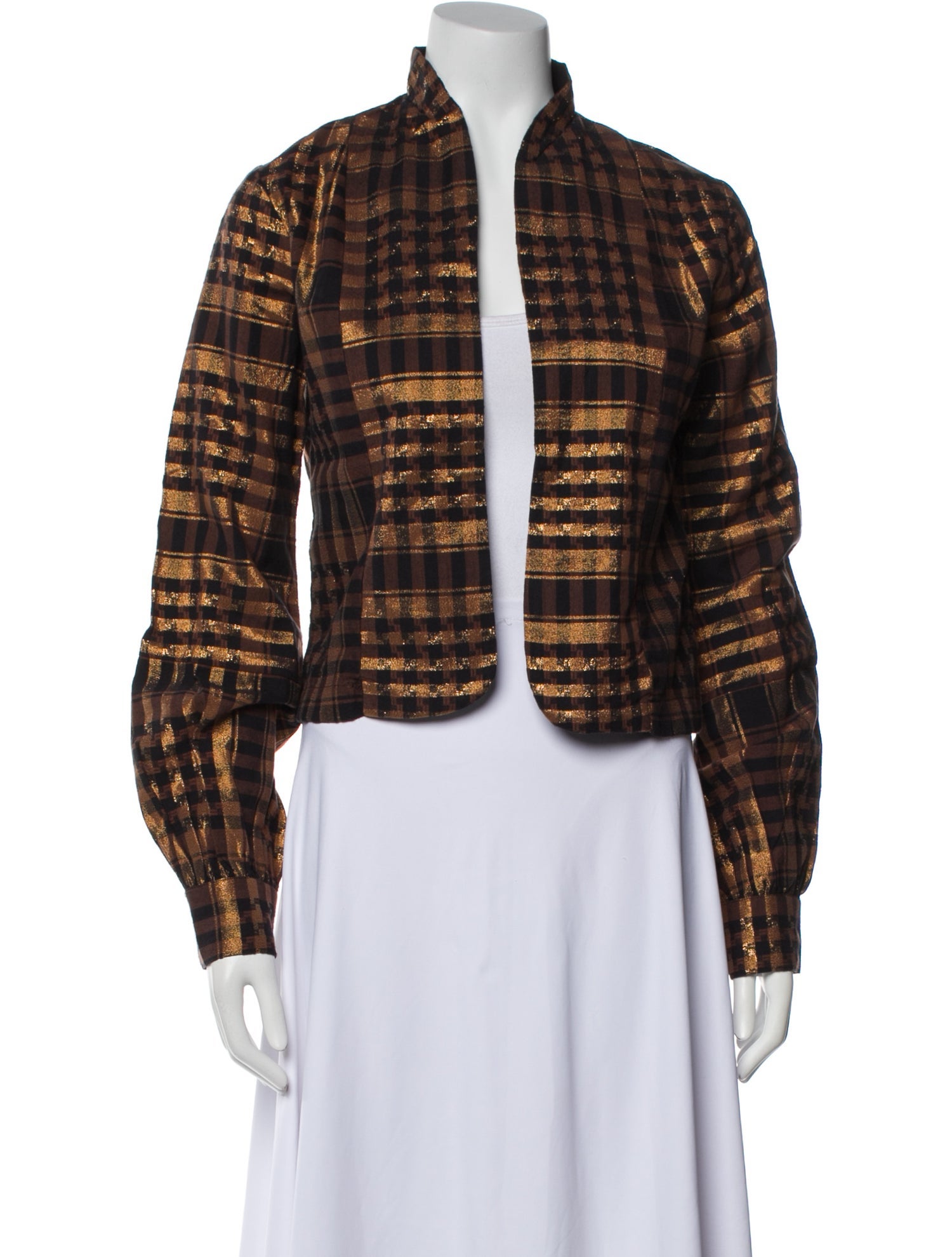 Ace & Jig Plaid Print Jacket