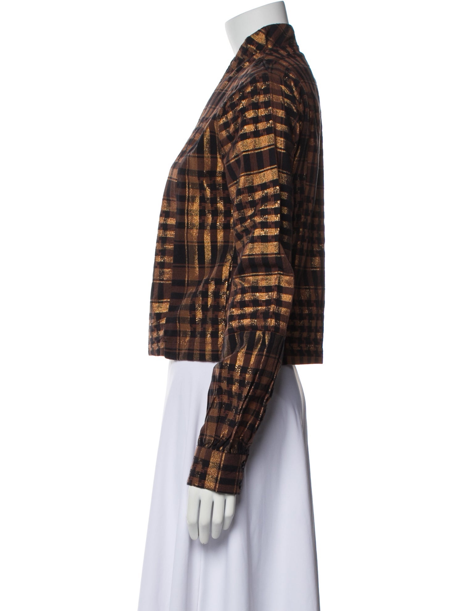 Ace & Jig Plaid Print Jacket