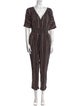Ace & Jig Striped V-Neck Jumpsuit
