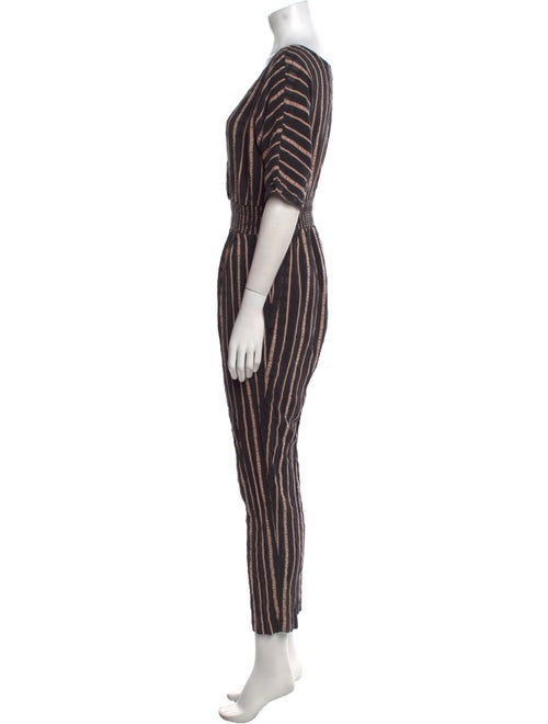 Ace & Jig Striped V-Neck Jumpsuit