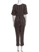 Ace & Jig Striped V-Neck Jumpsuit