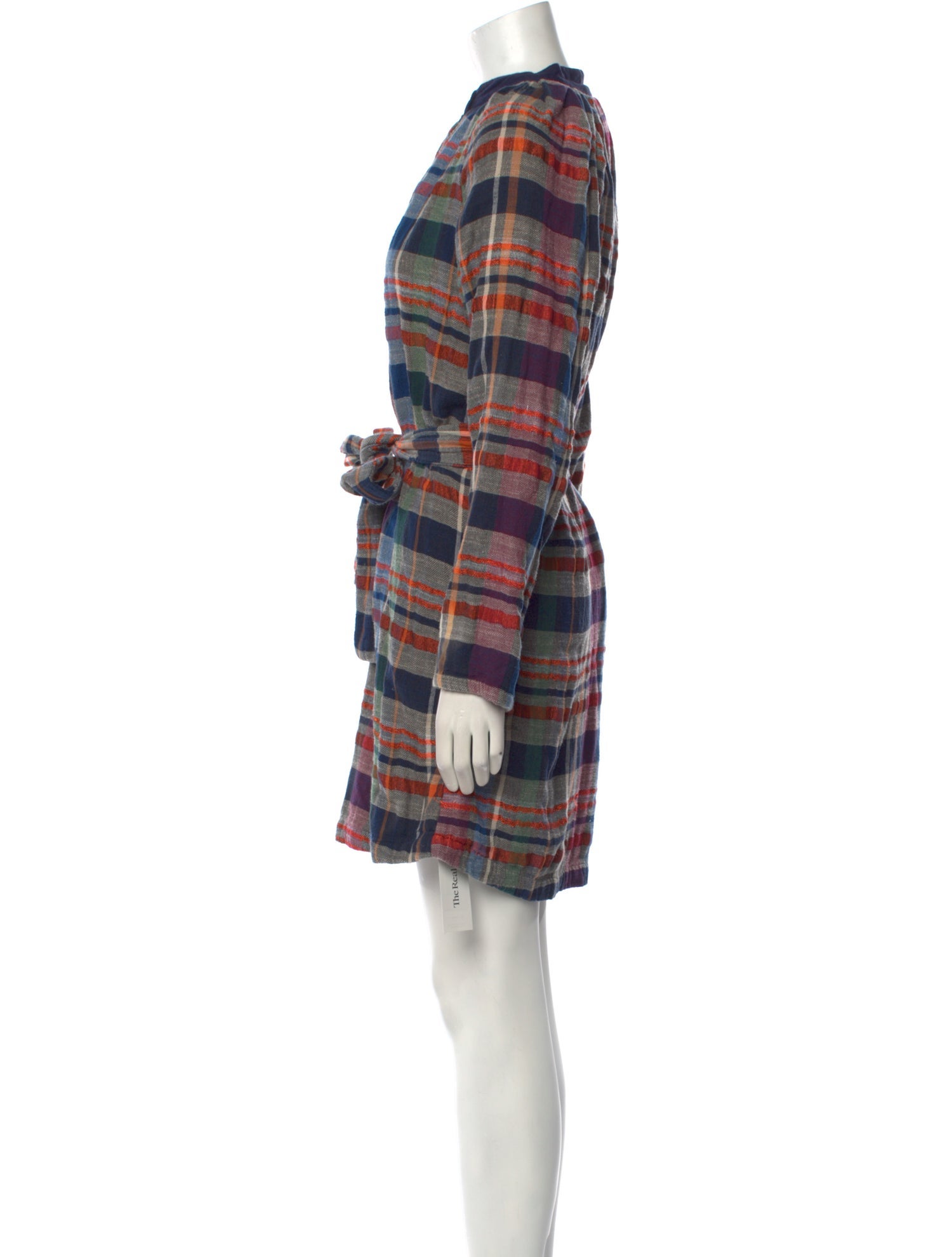 Ace & Jig Plaid Print Mini Dress