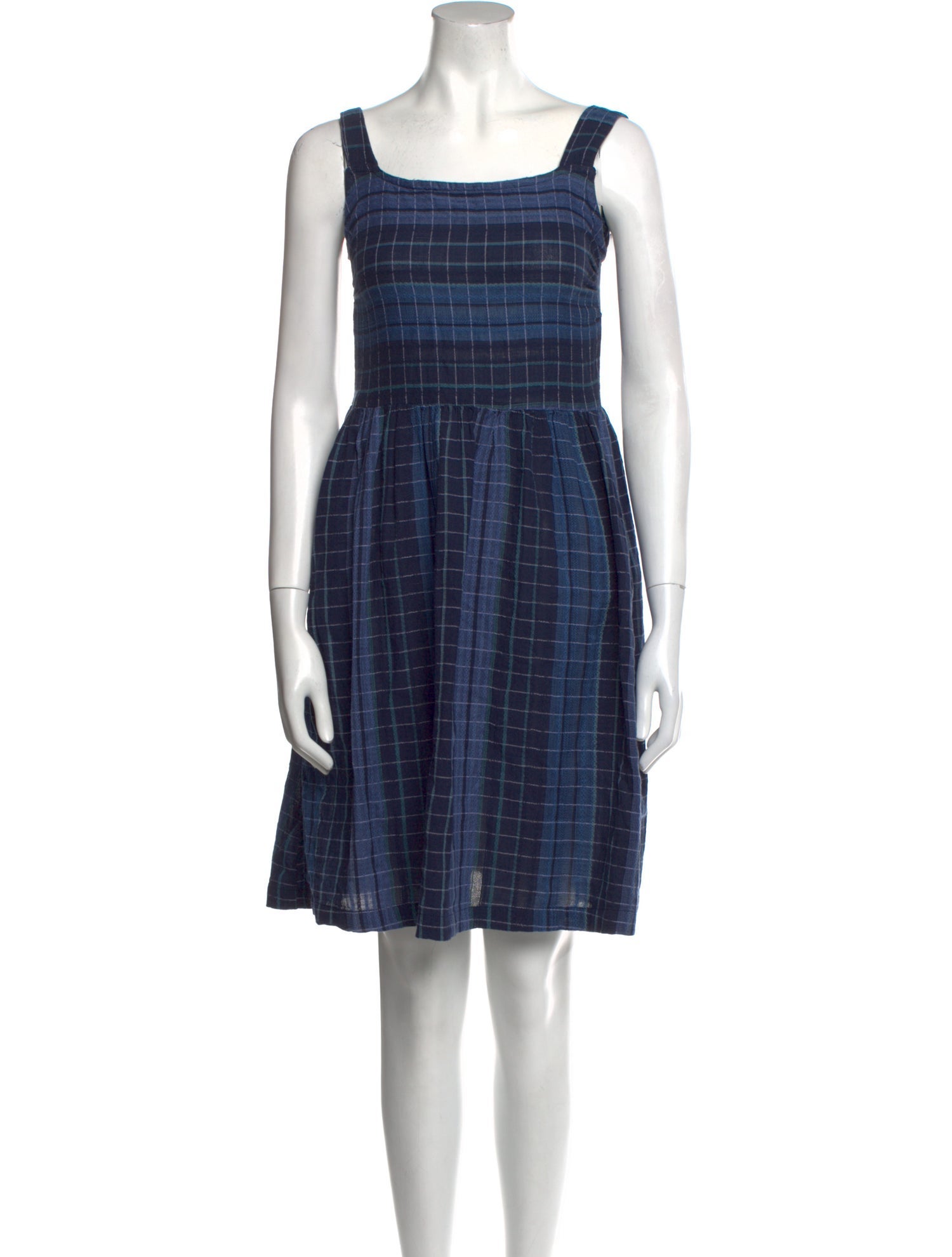 Ace & Jig Plaid Print Mini Dress