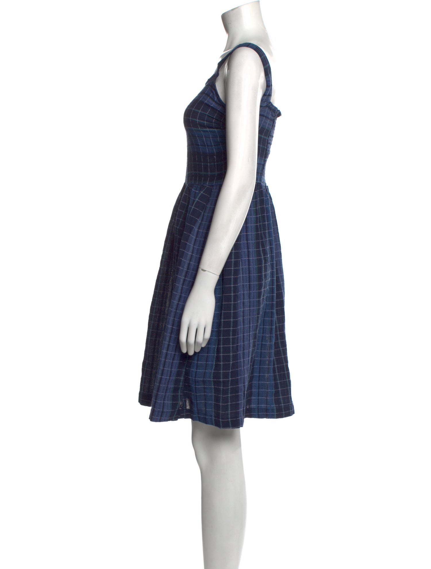 Ace & Jig Plaid Print Mini Dress