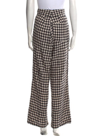 Ace & Jig Houndstooth Print Wide Leg Pants