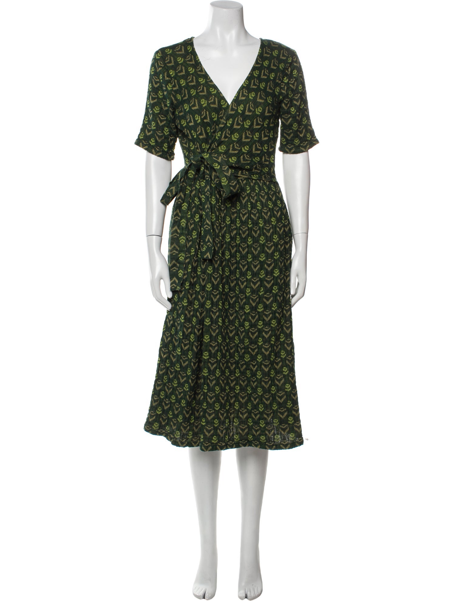 Ace & Jig Printed Knee-Length Dress