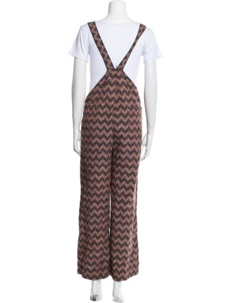 Ace & Jig Printed Square Neckline Jumpsuit