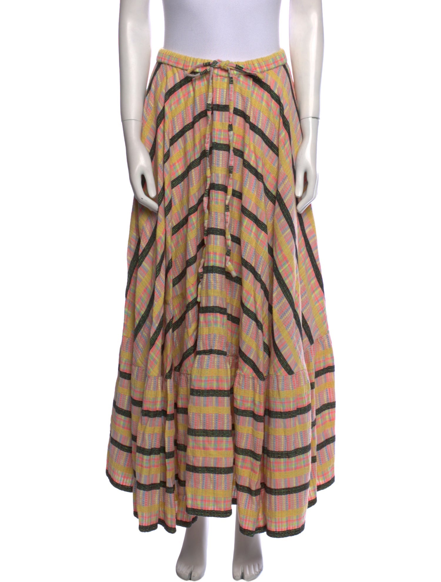 Ace & Jig Striped Midi Length Skirt