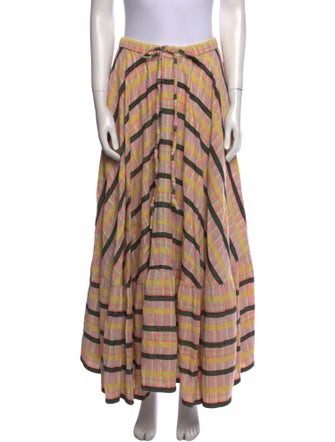 Ace & Jig Striped Midi Length Skirt