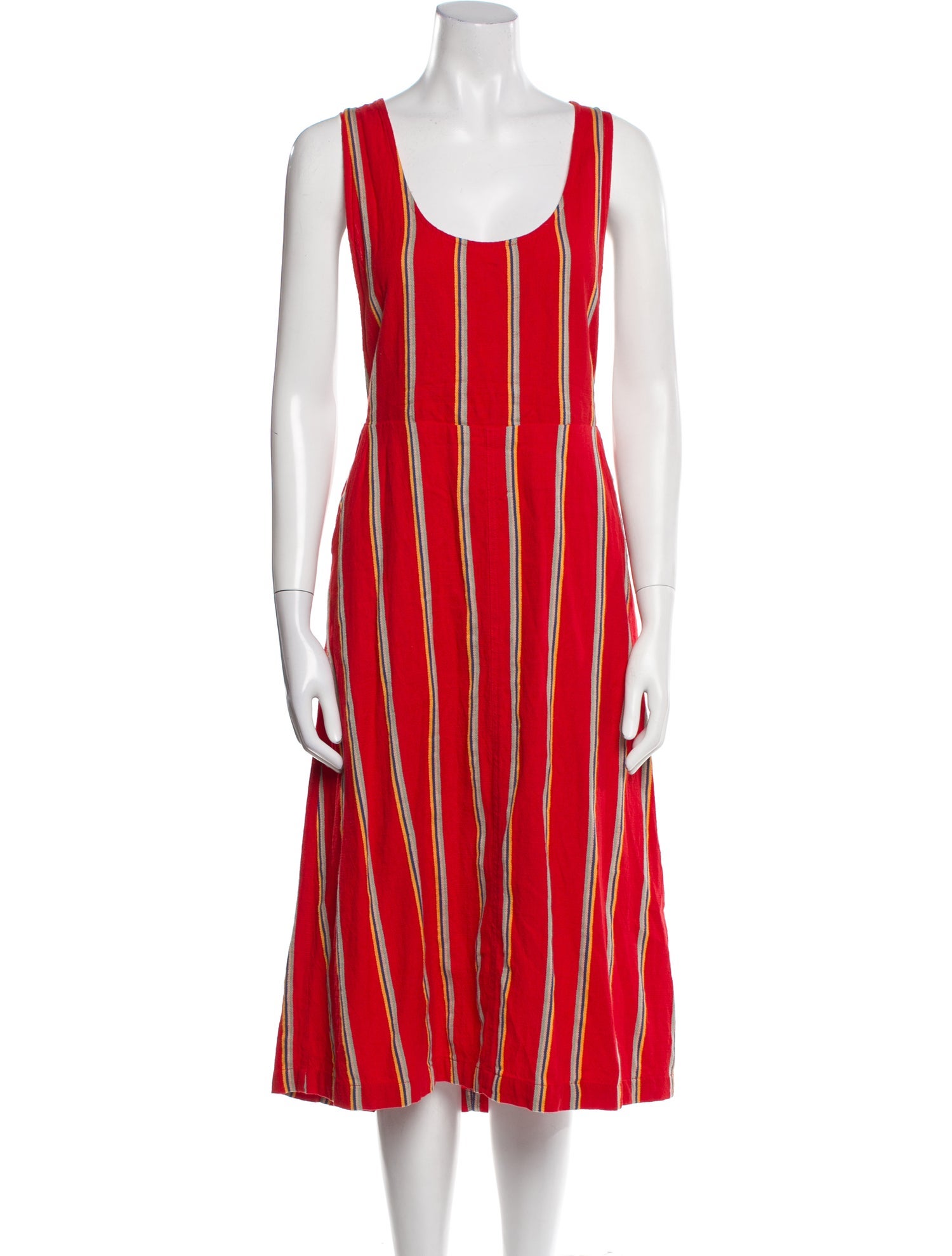 Ace & Jig Striped Midi Length Dress