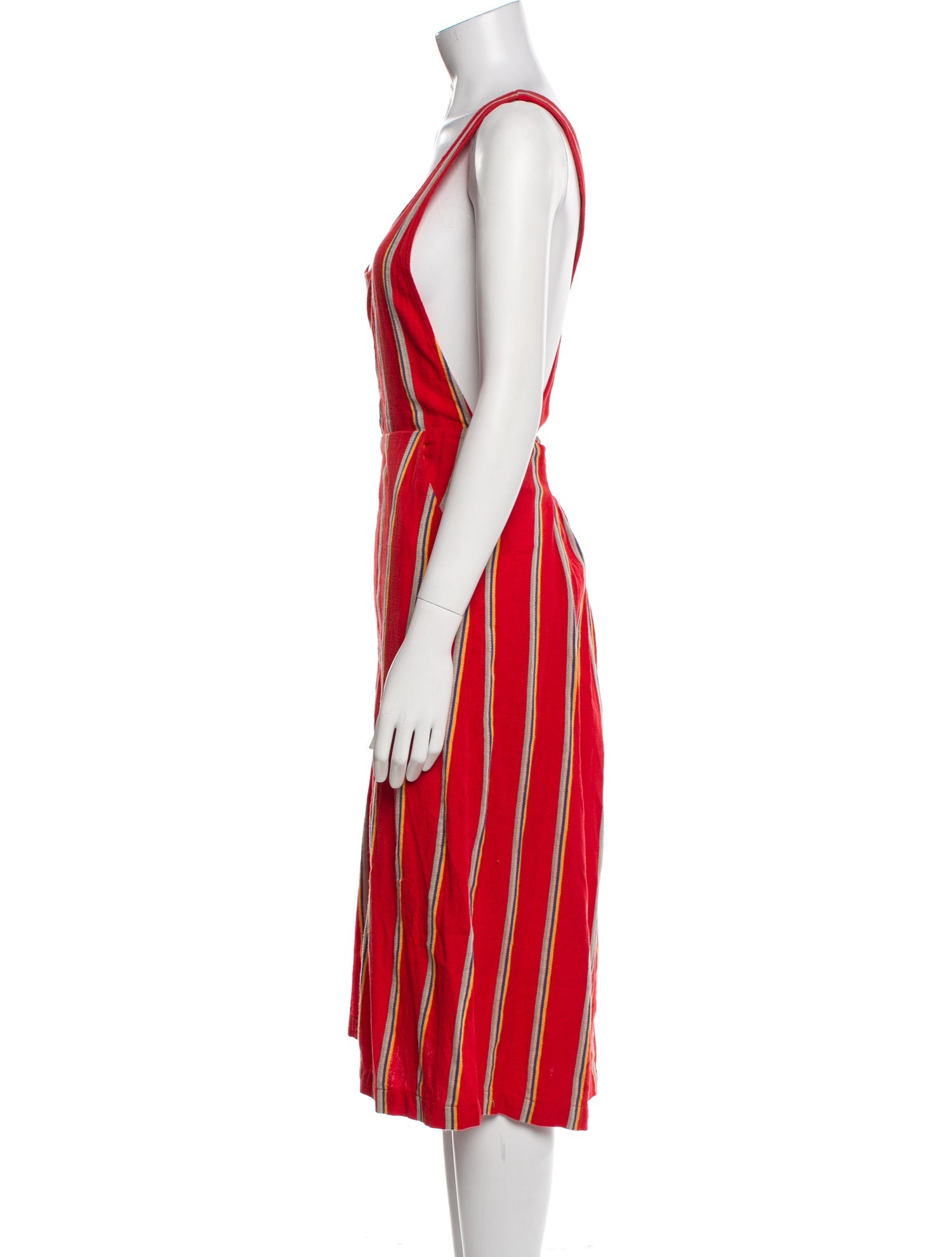 Ace & Jig Striped Midi Length Dress
