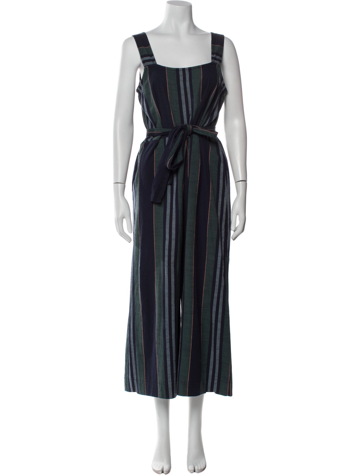 Ace & Jig Striped Square Neckline Jumpsuit