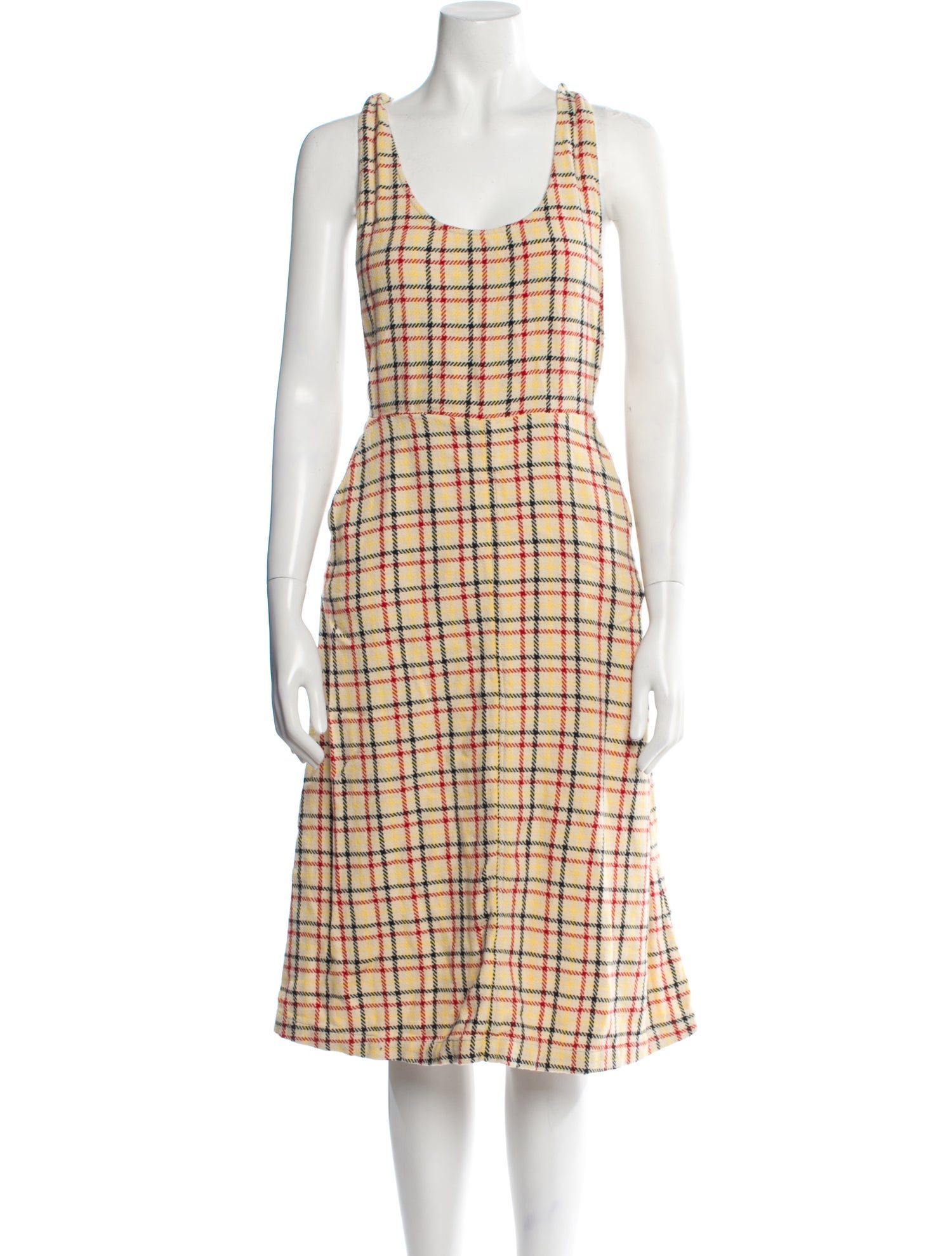 Ace & Jig Plaid Print Knee-Length Dress