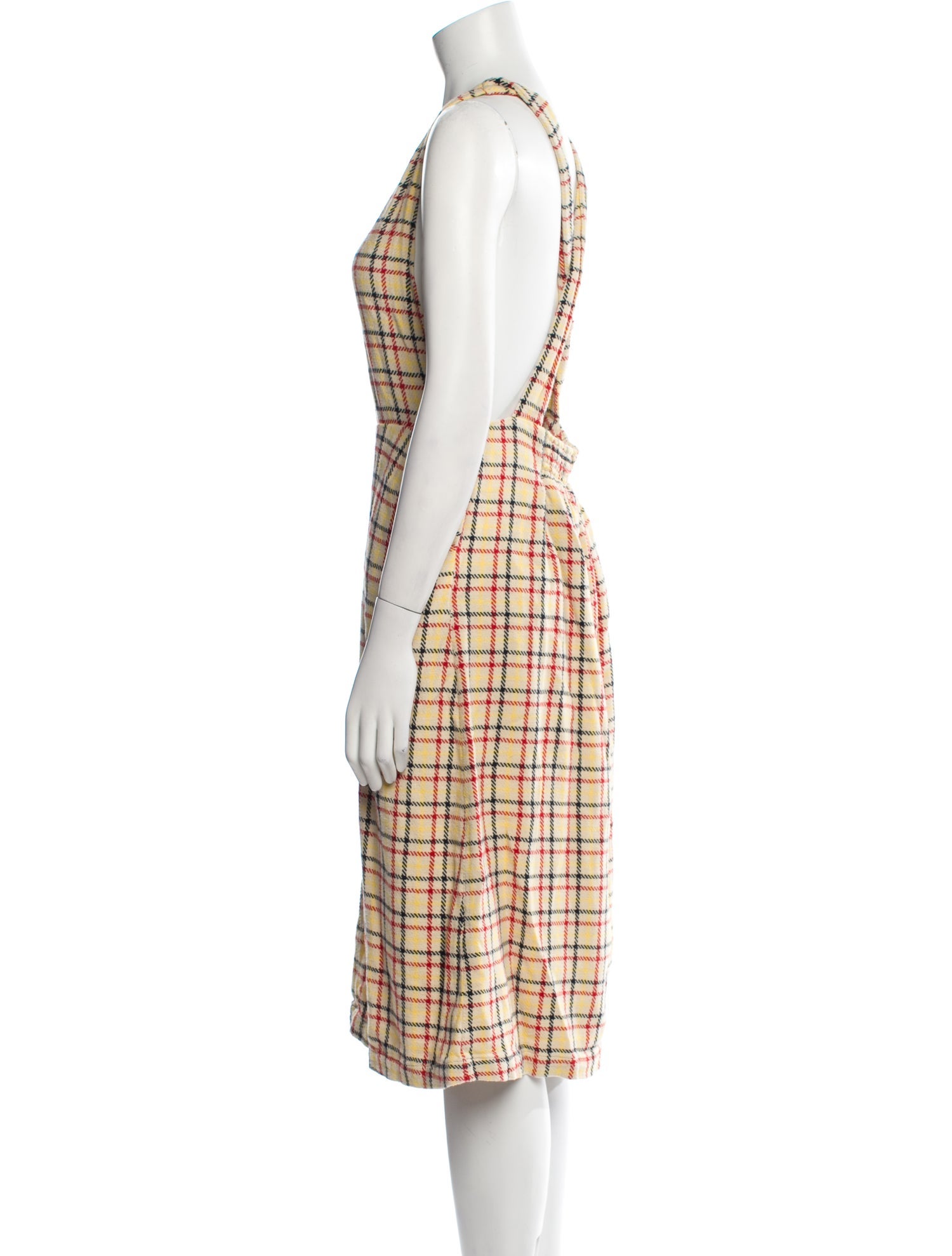 Ace & Jig Plaid Print Knee-Length Dress