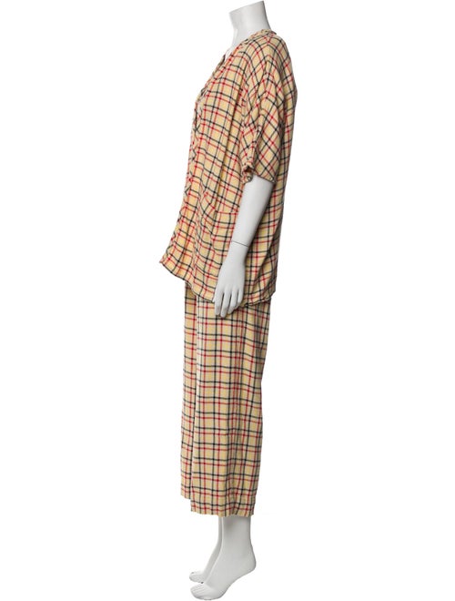 Ace & Jig Plaid Print Pant Set