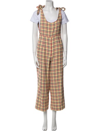 Ace & Jig Plaid Print Pant Set