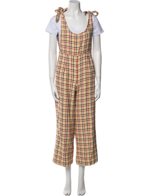 Ace & Jig Plaid Print Pant Set