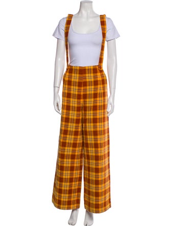 Ace & Jig Plaid Print Pant Set