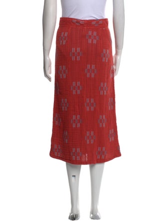 Ace & Jig Printed Midi Length Skirt