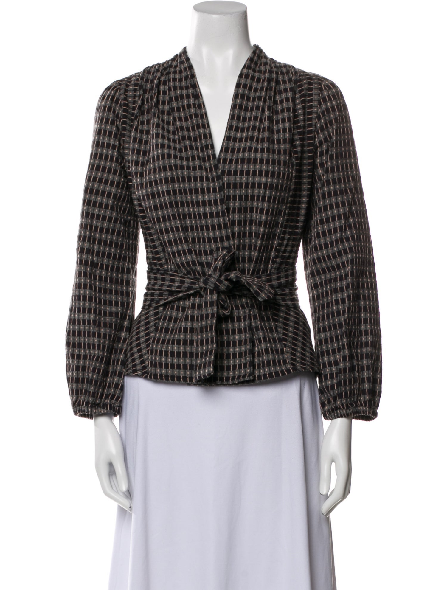 Ace & Jig Plaid Print Blazer