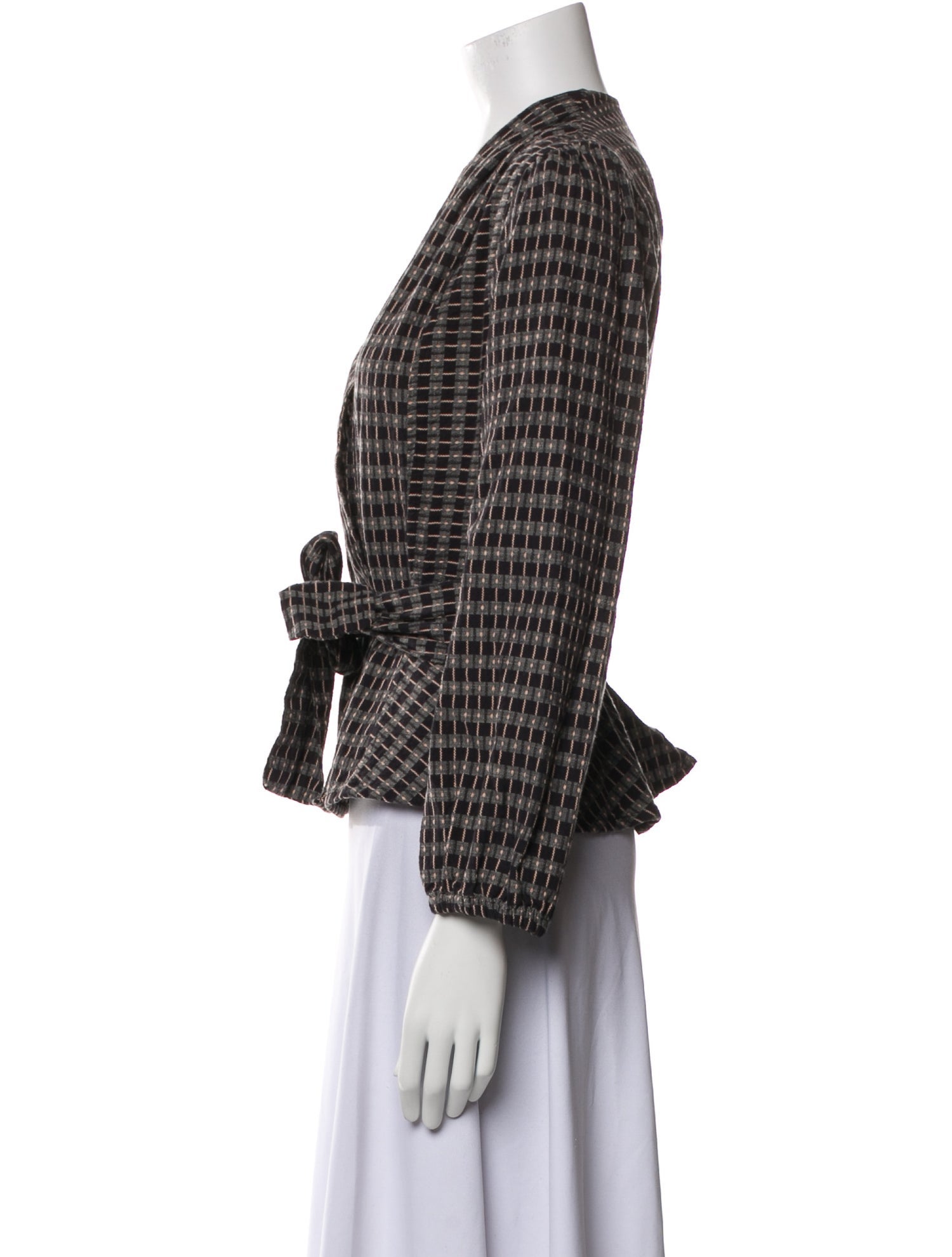 Ace & Jig Plaid Print Blazer