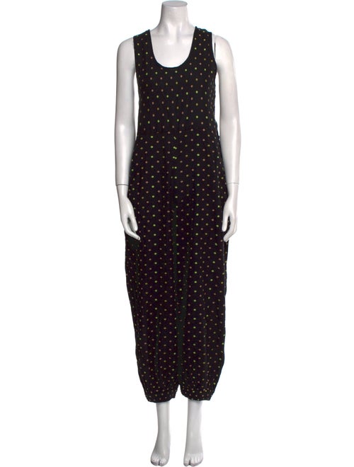 Ace & Jig Polka Dot Print Scoop Neck Jumpsuit
