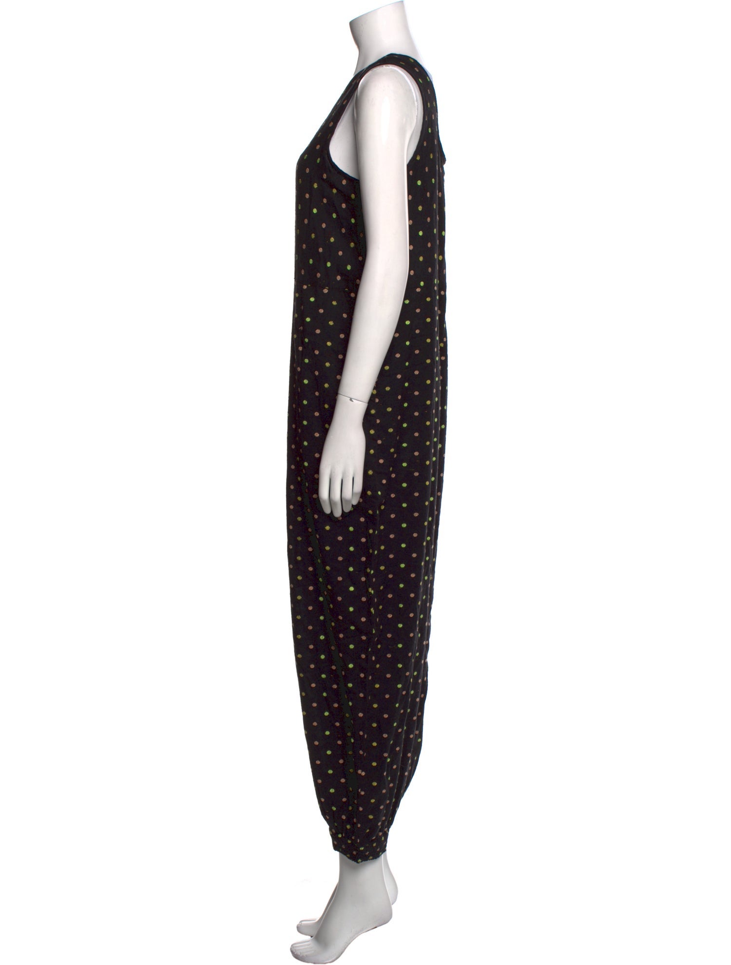 Ace & Jig Polka Dot Print Scoop Neck Jumpsuit