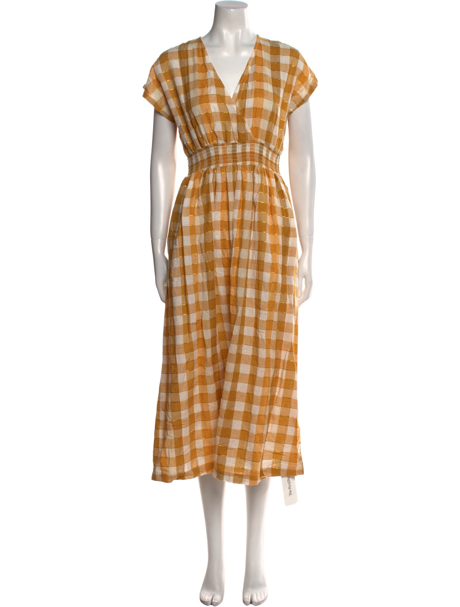 Ace & Jig Plaid Print Long Dress