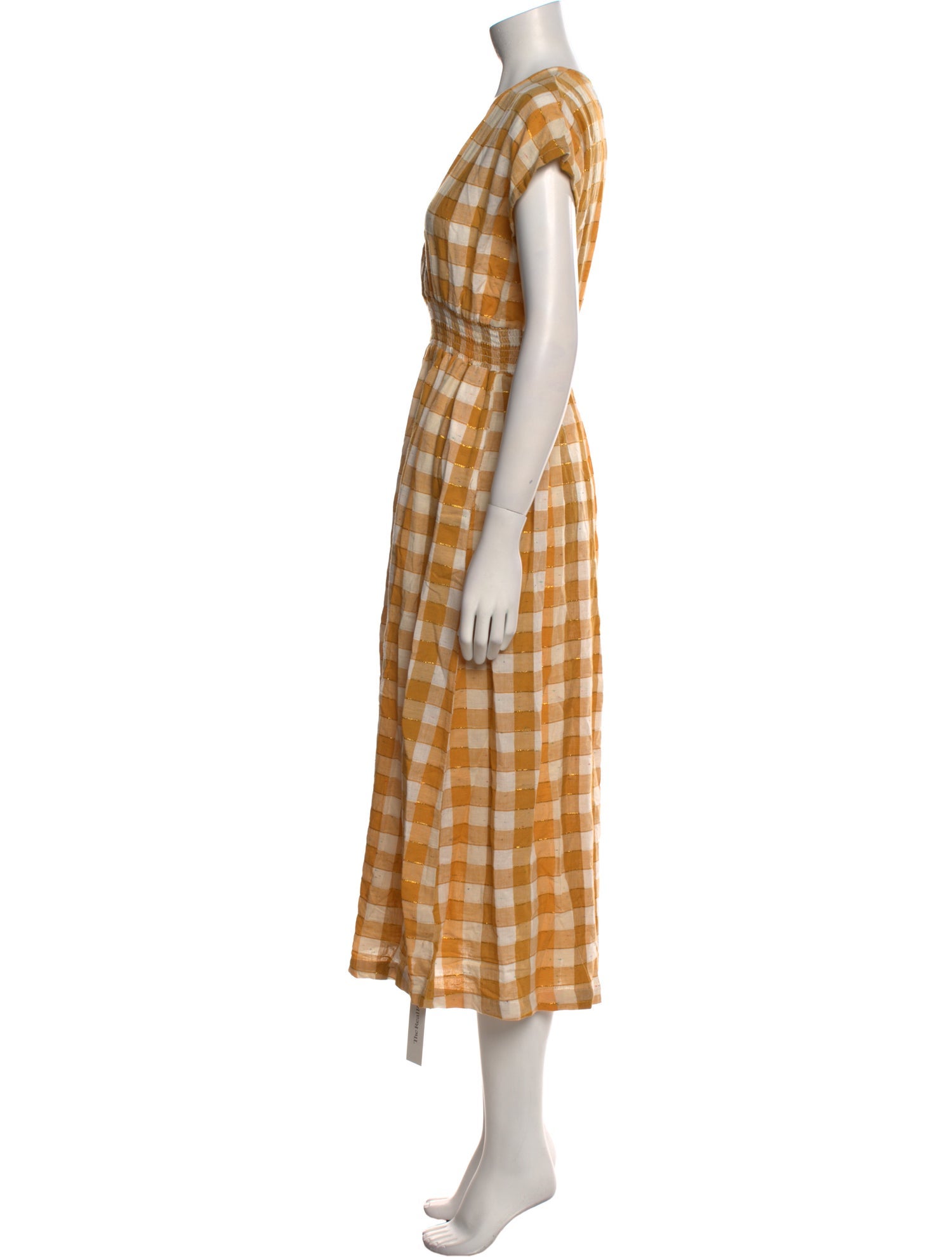 Ace & Jig Plaid Print Long Dress