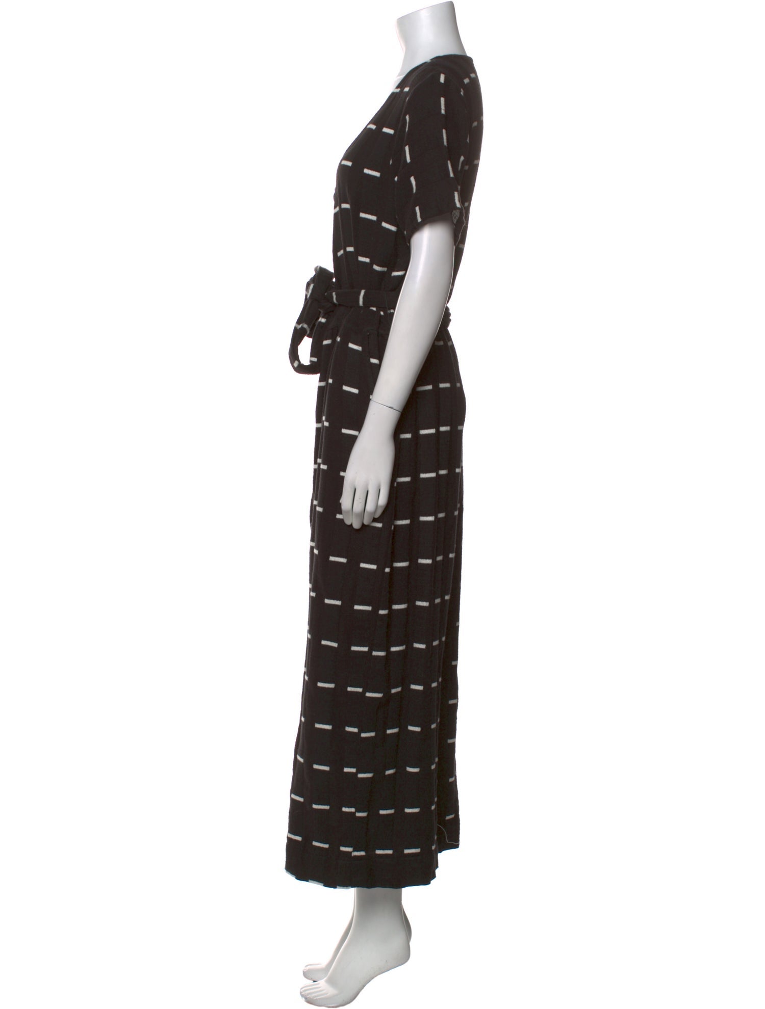 Ace & Jig Striped V-Neck Jumpsuit