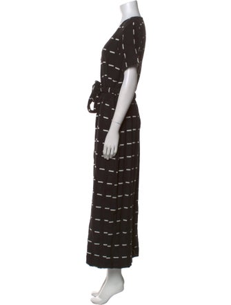 Ace & Jig Striped V-Neck Jumpsuit