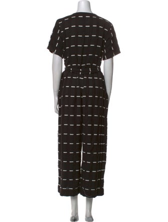 Ace & Jig Striped V-Neck Jumpsuit