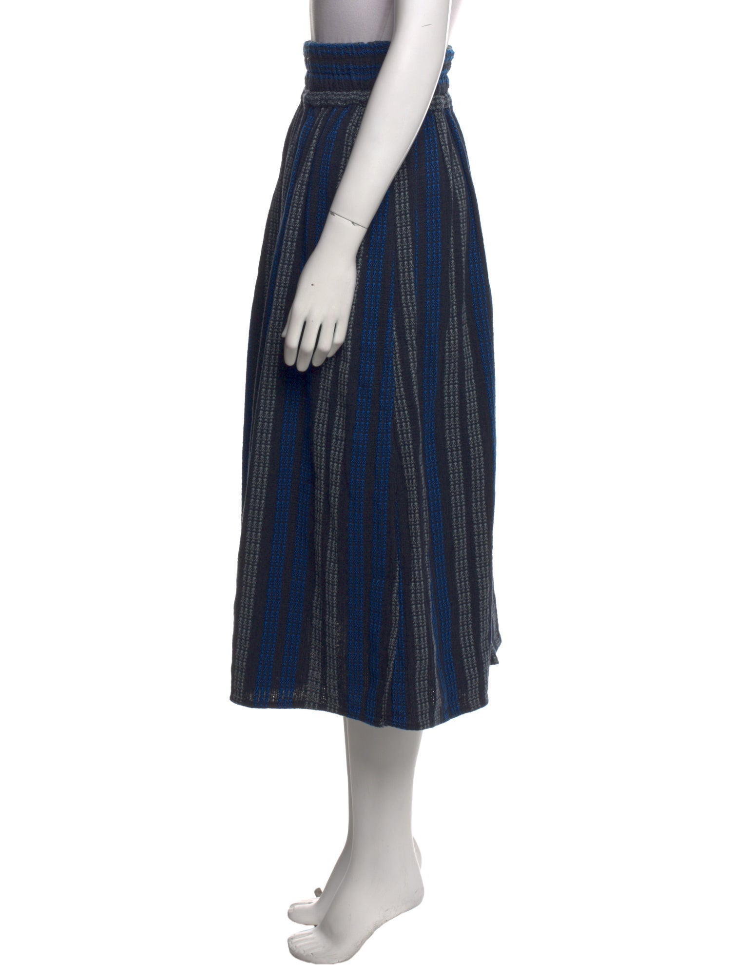 Ace & Jig Striped Midi Length Skirt