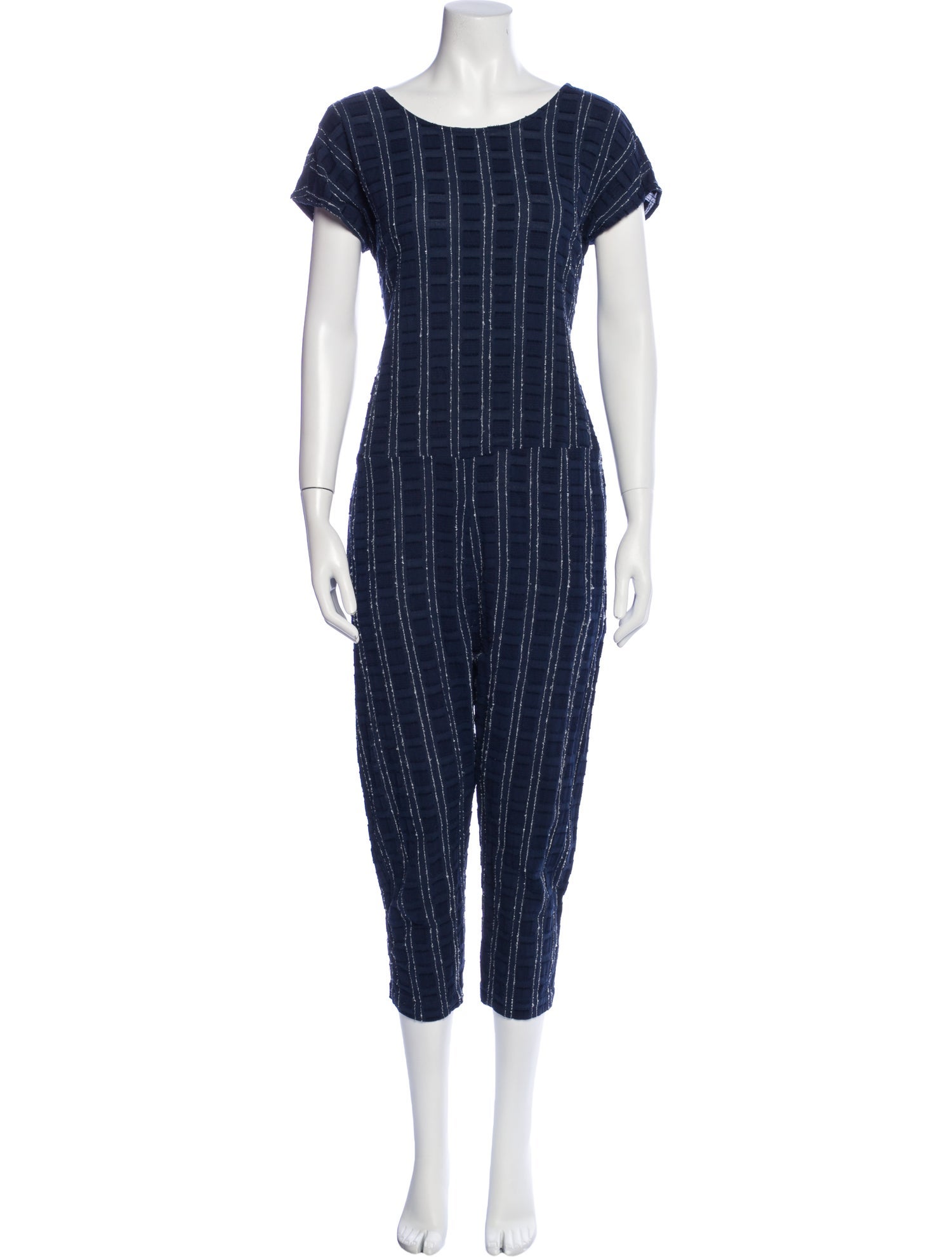 Ace & Jig Striped Scoop Neck Jumpsuit