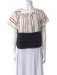 Ace & Jig Striped Square Neckline Blouse