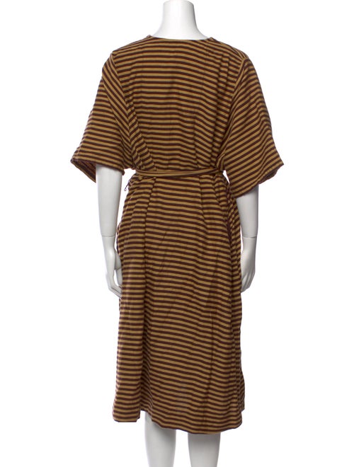 Ace & Jig Striped Midi Length Dress